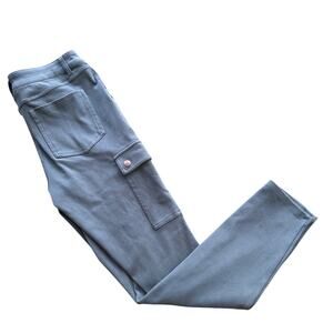 Lisa Rinna Collection Army Green Stretch Pull-on Legging Pants 4